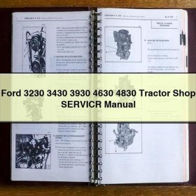 Ford 3230 3430 3930 4630 4830 Tractor Shop SERVICR Manual