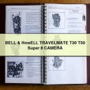 BELL & HowELL TRAVELMATE T30 T50 Super 8 CAMERA
