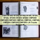Clark SF Series Lift Trucks Service Manual