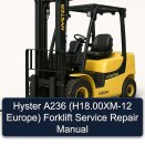 Hyster A236 (H18.00XM-12 Europe) Forklift Service Repair Manual