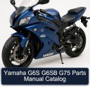 Yamaha G6S G6SB G75 Parts Manual Catalog