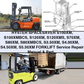 HYSTER SPACESAVER Forklift Service Repair Manual & Parts Manual Download (E004)