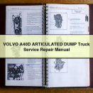 VOLVO A40D ARTICULATED DUMP Truck Service Repair Manual PDF Download