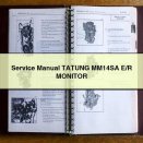 Service Repair Manual TATUNG MM14SA E/R MONITOR