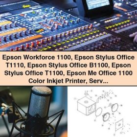 Epson Workforce 1100, Stylus Office T1110, B1100, T1100, ME Office 1100 Color Inkjet Printer Service Repair Manual