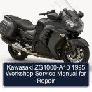 Kawasaki ZG1000-A10 1995 Workshop Service Manual for Repair