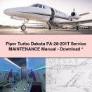 Piper Turbo Dakota PA-28-201T Service Maintenance Manual-