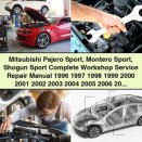 Mitsubishi Pajero Sport Montero Sport Shogun Sport Complete Workshop Service Repair Manual 1996-2008