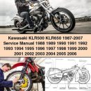 Kawasaki KLR500 KLR650 1987-2007 Service Repair Manual