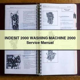 INDESIT 2000 WASHING MACHINE 2000 Service Repair Manual