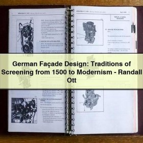 German Façade Design: Traditions of Screening from 1500 to Modernism-Randall Ott