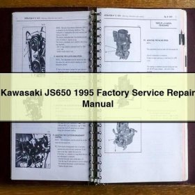 Kawasaki JS650 1995 Factory Service Repair Manual