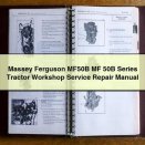 Massey Ferguson MF50B MF 50B Series Tractor Workshop Service Repair Manual