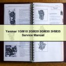 Yanmar 1GM10 2GM20 3GM30 3HM35 Service Repair Manual