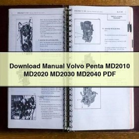 Manual Volvo Penta MD2010 MD2020 MD2030 MD2040