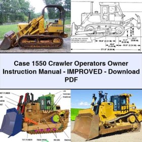 Case 1550 Crawler Operators Owner Instruction Manual-Improved-PDF