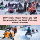 2007 Yamaha Phazer Venture Lite PZ50 Snowmobile Service Repair Workshop Manual