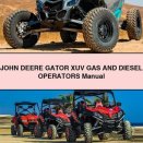 JOHN DEERE GATOR XUV GAS And Diesel OperatorS Manual
