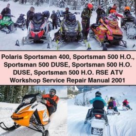 Polaris Sportsman 400 500 H.O. DUSE RSE ATV Workshop Service Repair Manual 2001 PDF