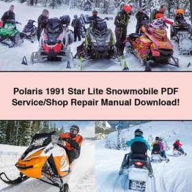 Polaris 1991 Star Lite Snowmobile Service/Shop Repair Manual