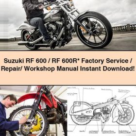 Suzuki RF 600/RF 600R Factory Service/Repair/ Workshop Manual