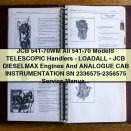 JCB 541-70WM Telescopic Handlers LOADALL Service Repair Manual (SN 2336575-2356575)