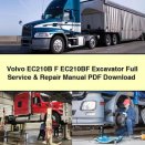 Volvo EC210B F EC210BF Excavator Full Service & Repair Manual