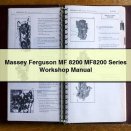 Massey Ferguson MF 8200 MF8200 Series Workshop Manual