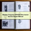 Massey Ferguson MF8220 Xtra tractor Service Repair Manual PDF Download