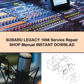 SUBARU LEGACY 1998 Service Repair Shop Manual DOWNLAD