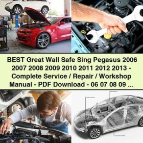 Great Wall Safe Sing Pegasus 2006-2013 Complete Service/Repair/Workshop Manual