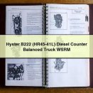Hyster B222 (HR45-41L) Diesel Counter Balanced Truck WSRM