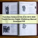 Ford New Holland 4100 4110 3910 3930 Tractor Service Repair Workshop Manual Pdf