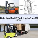 Linde Diesel Forklift Truck H-series Type 393 H30d-02