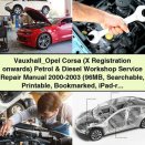 Vauxhall Opel Corsa 2000-2003 Petrol & Diesel Workshop Service Repair Manual