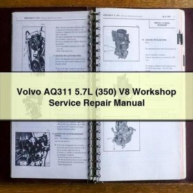 Volvo AQ311 5.7L (350) V8 Werkstatt-Handbuch