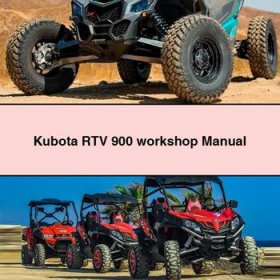 Kubota RTV 900 Workshop Manual