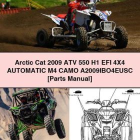 Arctic Cat 2009 ATV 550 H1 EFI 4X4 Automatic M4 CAMO A2009IBO4EUSC [Parts Manual]