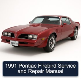 1991 Pontiac Firebird Service and Repair Manual