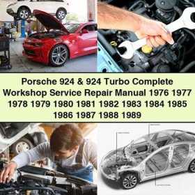 Porsche 924 & 924 Turbo Service Repair Manual 1976-1989