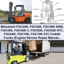 Mitsubishi FGC Forklift Trucks (Engine) Service Repair Manual