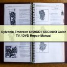 Sylvania Emerson 6509DD/SSC509D Color TV/DVD Repair Manual
