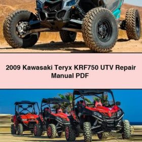 2009 Kawasaki Teryx KRF750 UTV Repair Manual