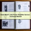 Rotel RB-971 mk2 Power Amplifier Service-Technical Manual