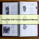 Ford 8700 9700 Tractor OperatorS Manual