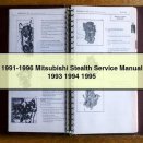 1991-1996 Mitsubishi Stealth Service Manual 1993 1994 1995 PDF Download