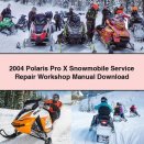 2004 Polaris Pro X Snowmobile Service Repair Workshop Manual