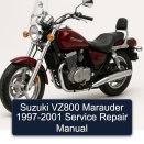 Suzuki VZ800 Marauder 1997-2001 Service Repair Manual