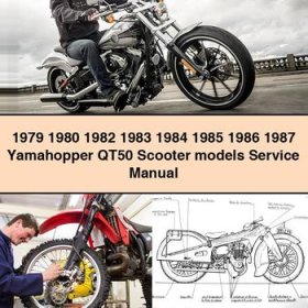 1979 1980 1982 1983 1984 1985 1986 1987 Yamahopper QT50 Scooter models Service Repair Manual