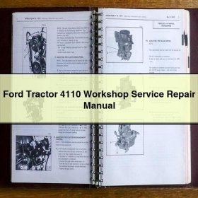 Ford Tractor 4110 Workshop Service Repair Manual